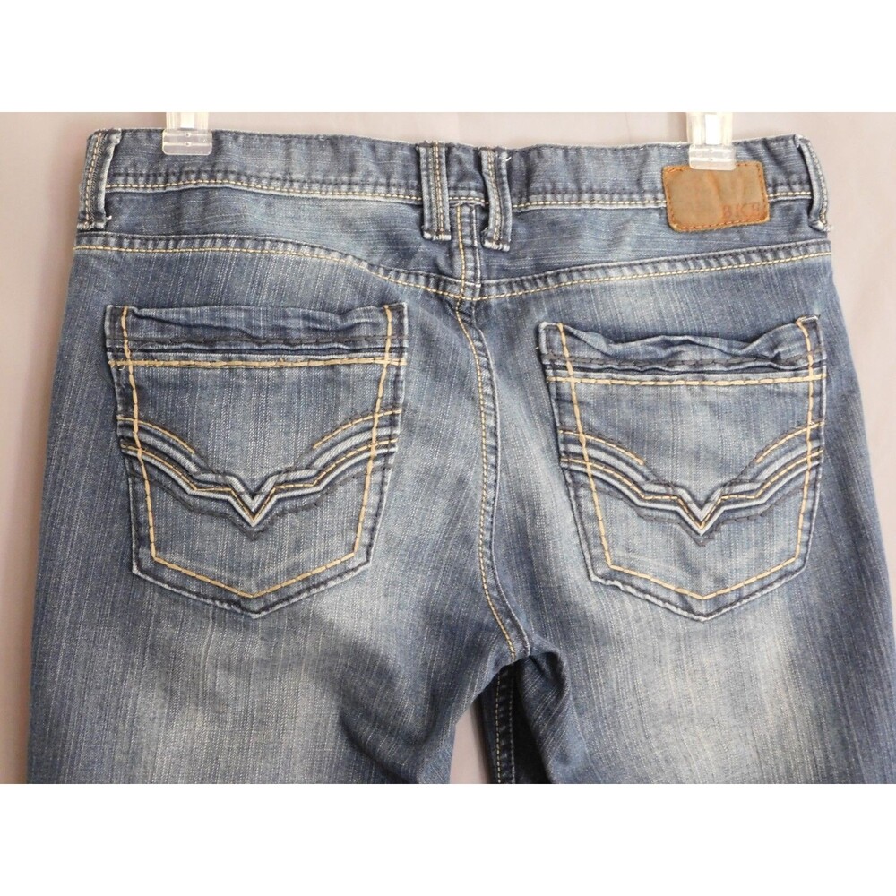 BKE Jeans Buckle Men's Jake Straight Leg BKE Denim Jeans Medium Wash Size 34